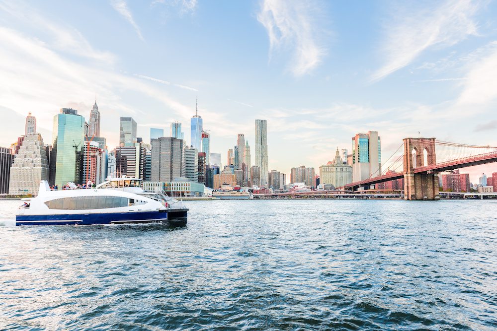 Adobestock 229804057 Commute by Ferry in NYC Suburbs