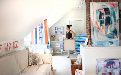 Creating Community & Abstract Art in the Boston Suburbs