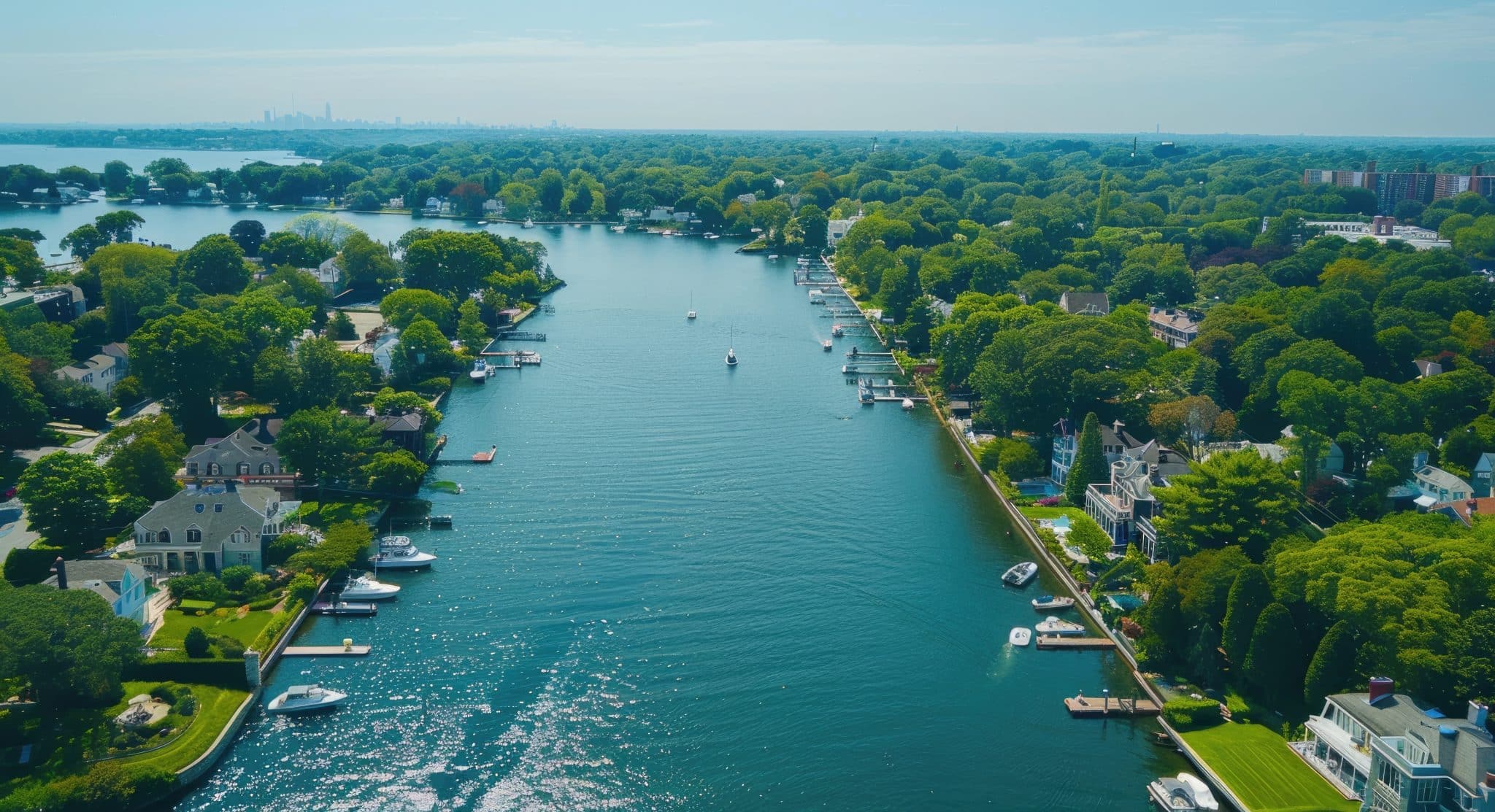 Aerial View of Mamaroneck, New Rochelle and Larchmont Aerial View of Mamaroneck, New Rochelle and Larchmont