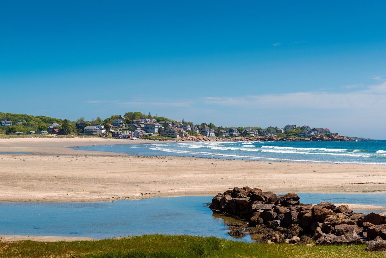 Coastline of Gloucester, Massachusetts