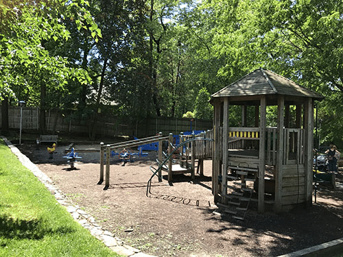 Playground in Larchmont New York